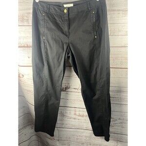 Chico's  Womens Pants 2.5  Black Hiking Walking Outdoor Comfort US